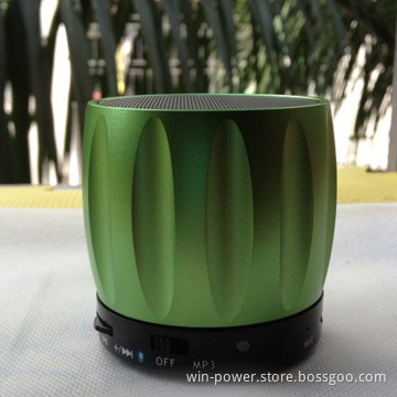 Wireless Bluetooth Speaker, Portable Design with Metal Case